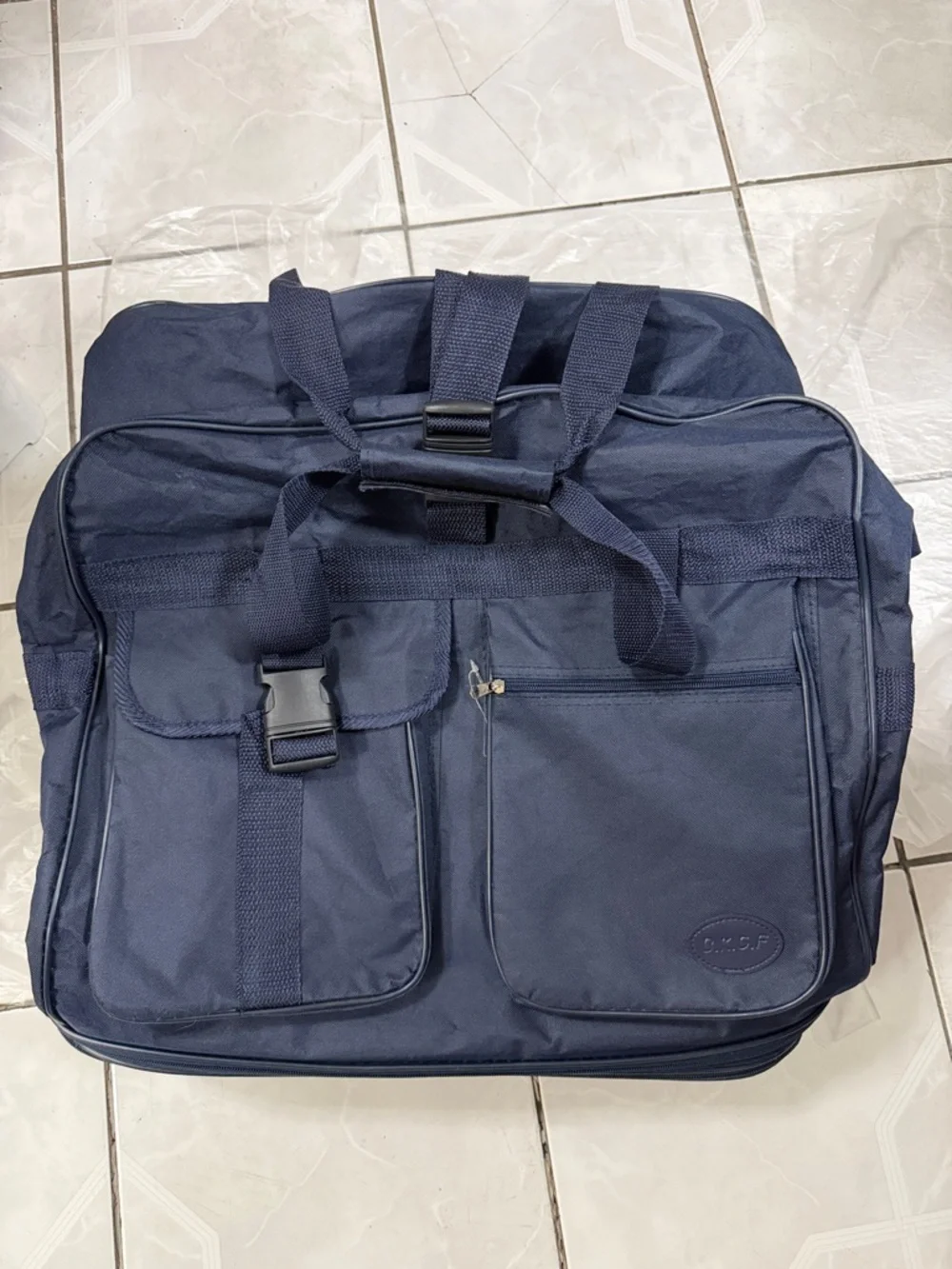 Men's Travel Duffel Bag - Navy Blue